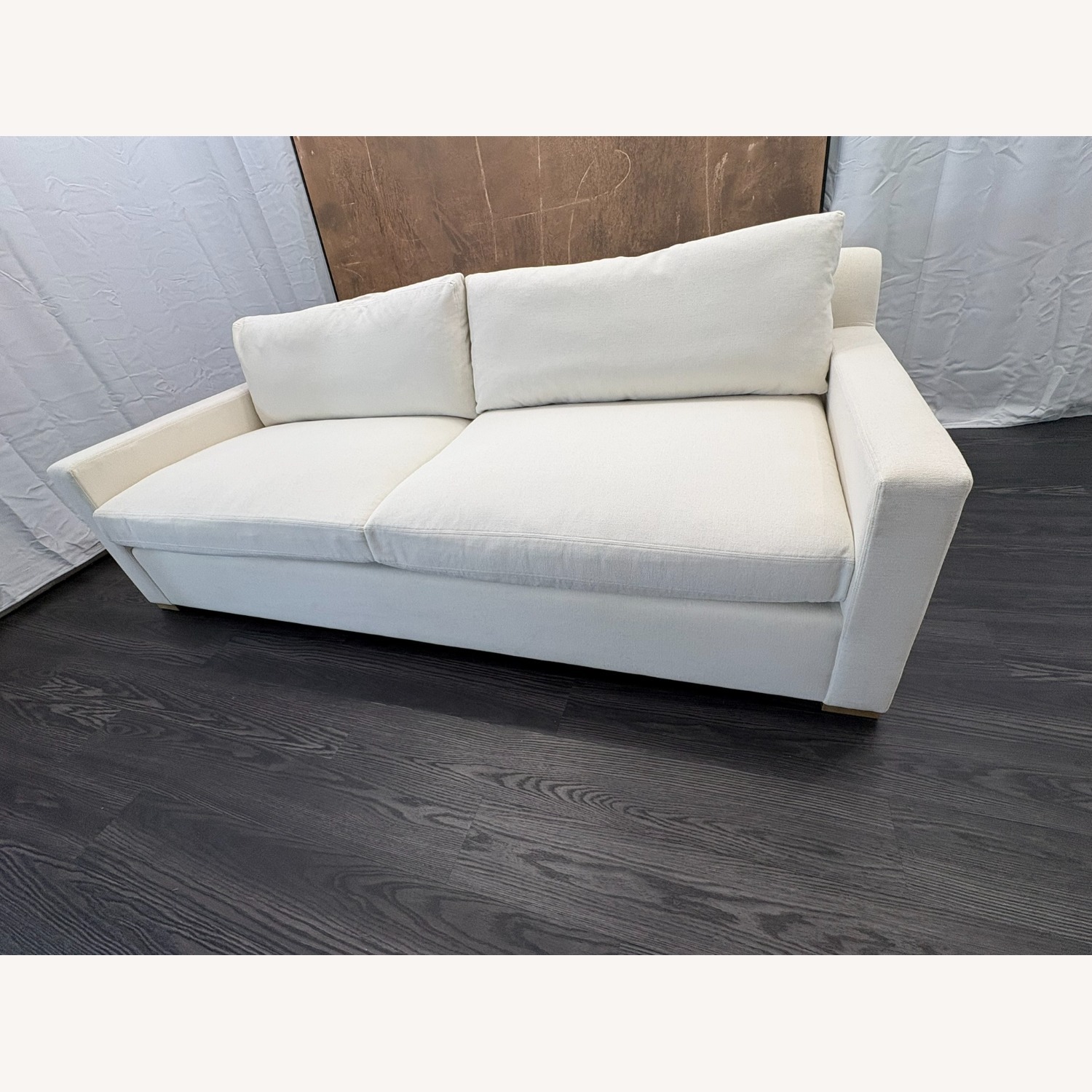 Restoration Hardware Belgian Track Arm 2-Cushion Sofa – 8' Luxe - image-14
