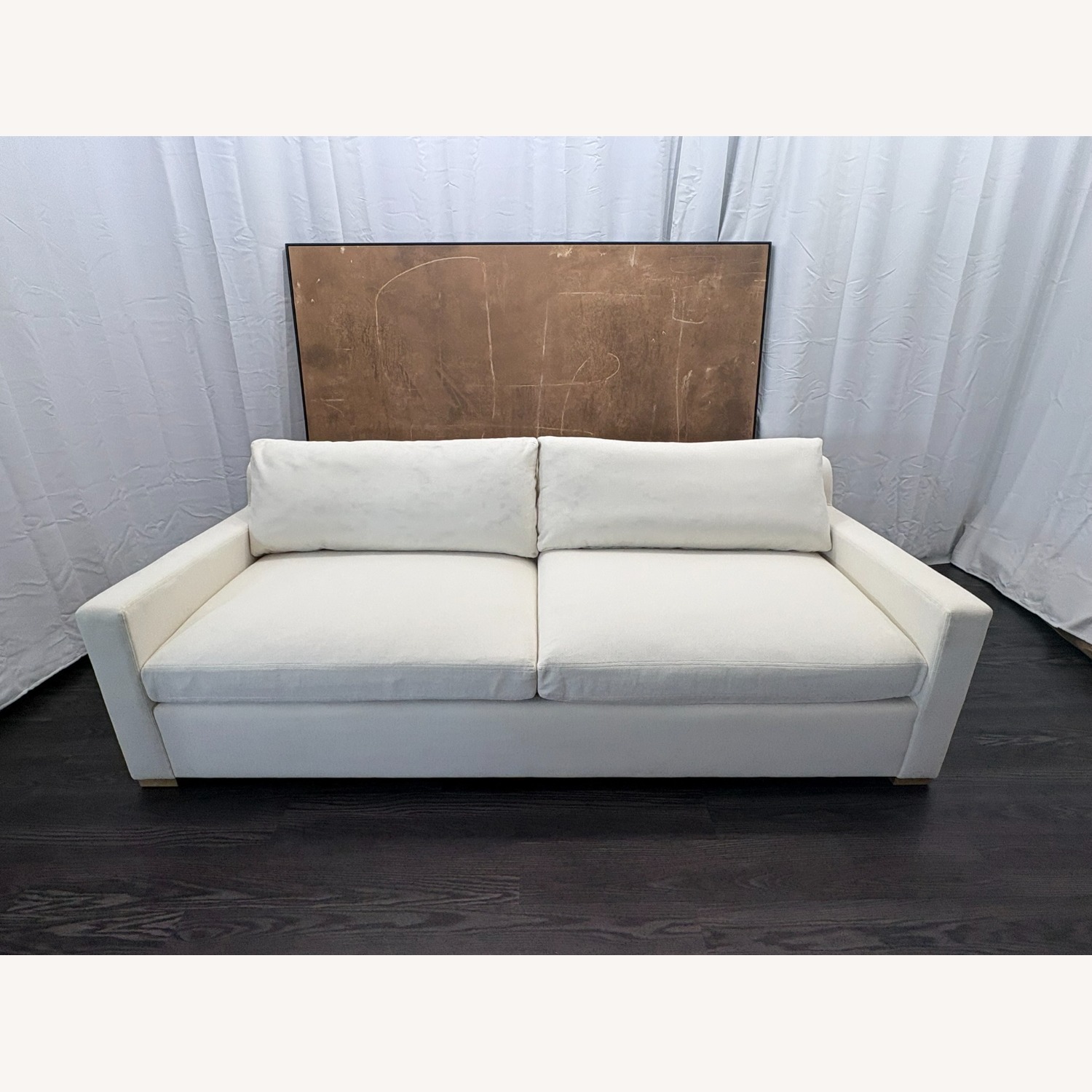 Restoration Hardware Belgian Track Arm 2-Cushion Sofa – 8' Luxe - image-15