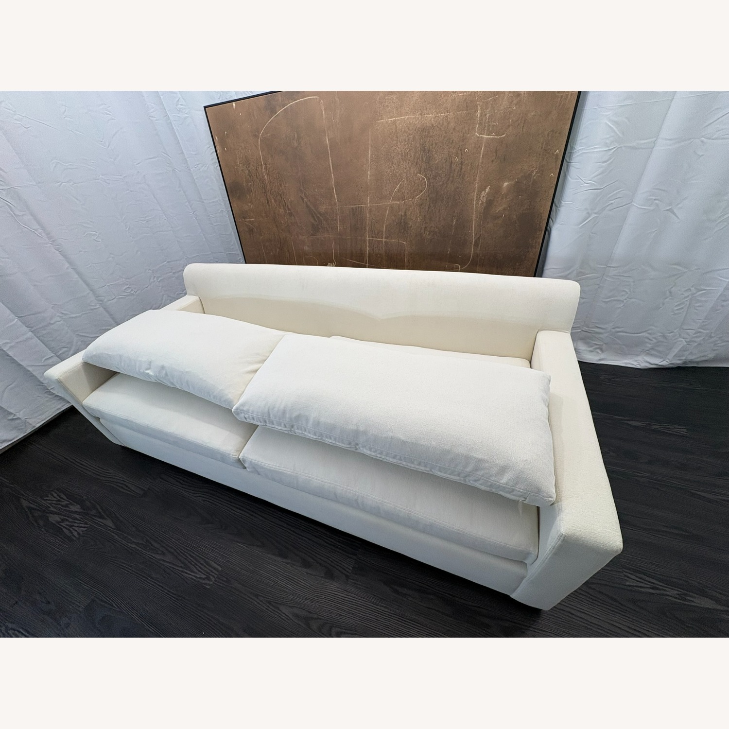 Restoration Hardware Belgian Track Arm 2-Cushion Sofa – 8' Luxe - image-10