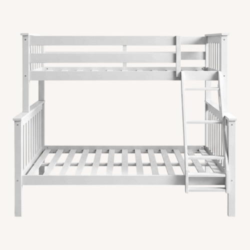 Used Bob's Discount Furniture Twin-over-Full Bunk Bed + Trundle for sale on AptDeco