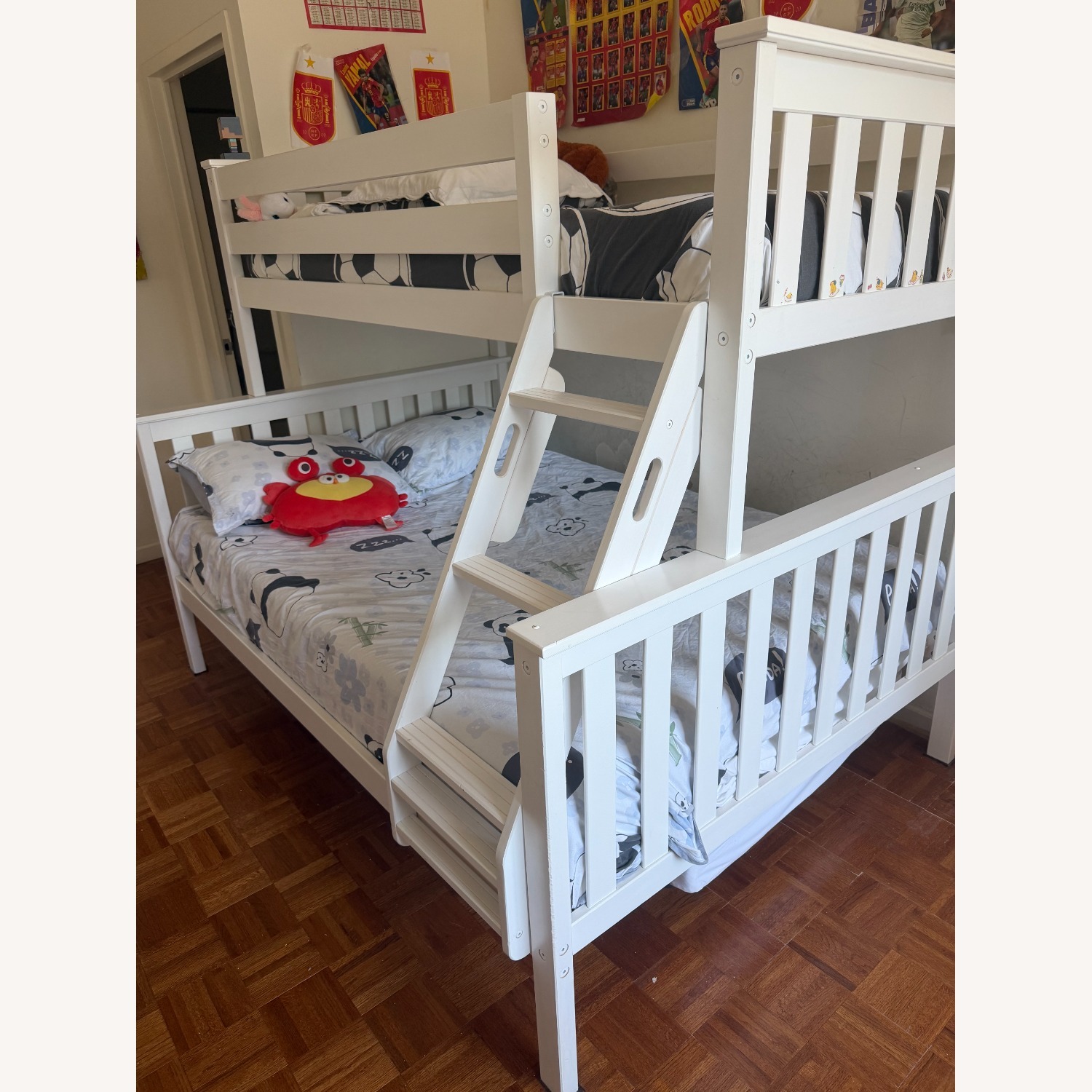 Bob's Discount Furniture Twin-over-Full Bunk Bed + Trundle - image-4
