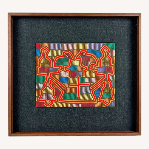Used Panamanian Mola Art for sale on AptDeco