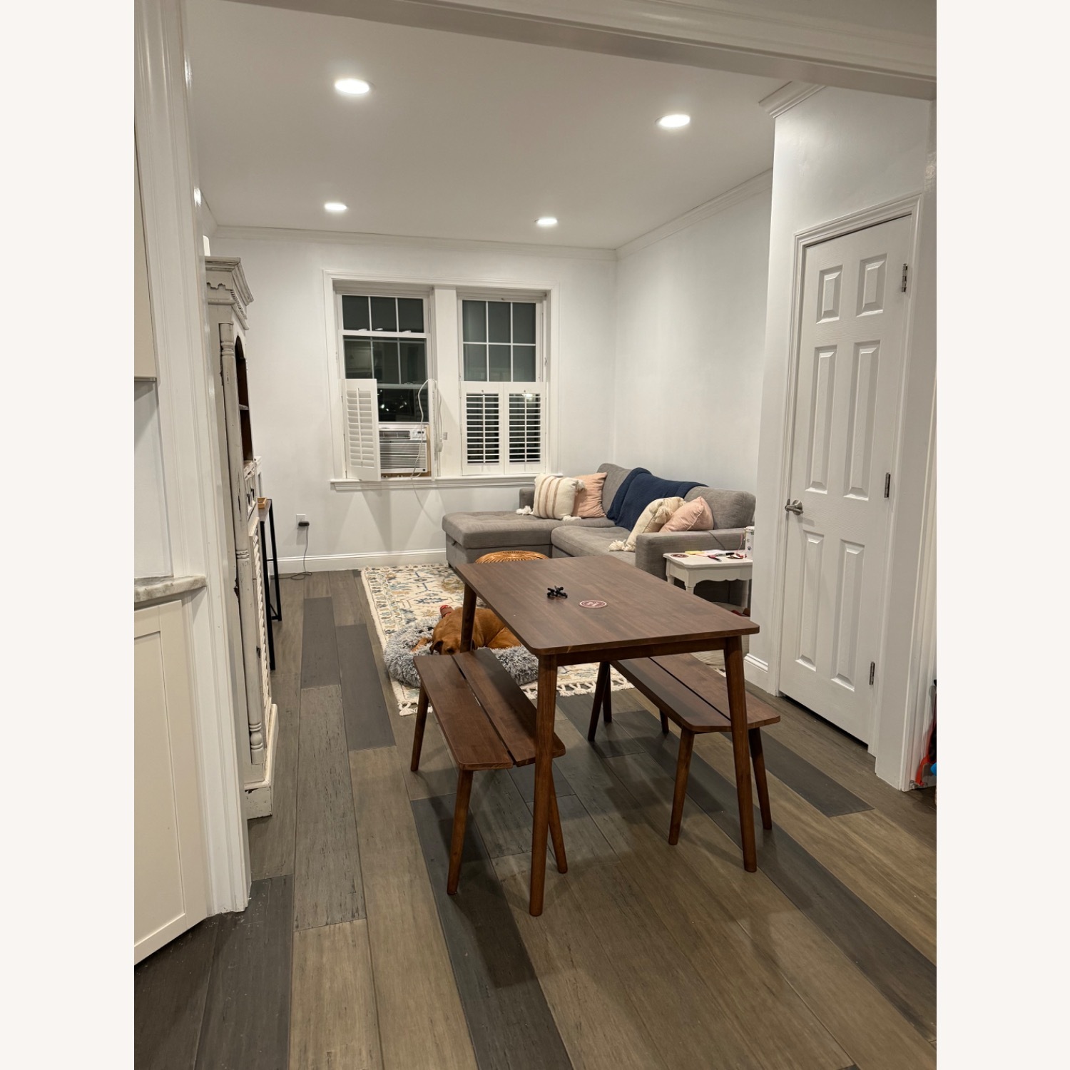 Article Soma Dawn Gray Left Sleeper Sofa with Storage  - image-2