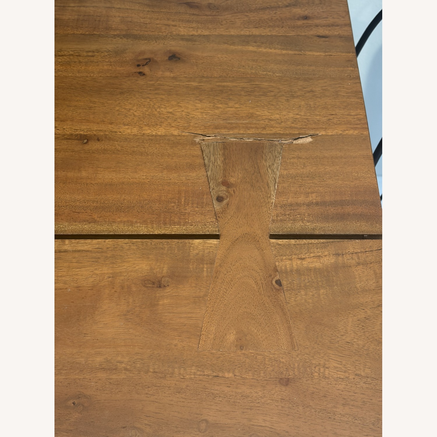 Crate & Barrel Yukon Wood Dining Table - image-2