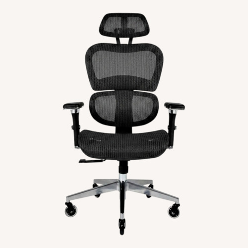 Used Black Fabric Office Chair for sale on AptDeco