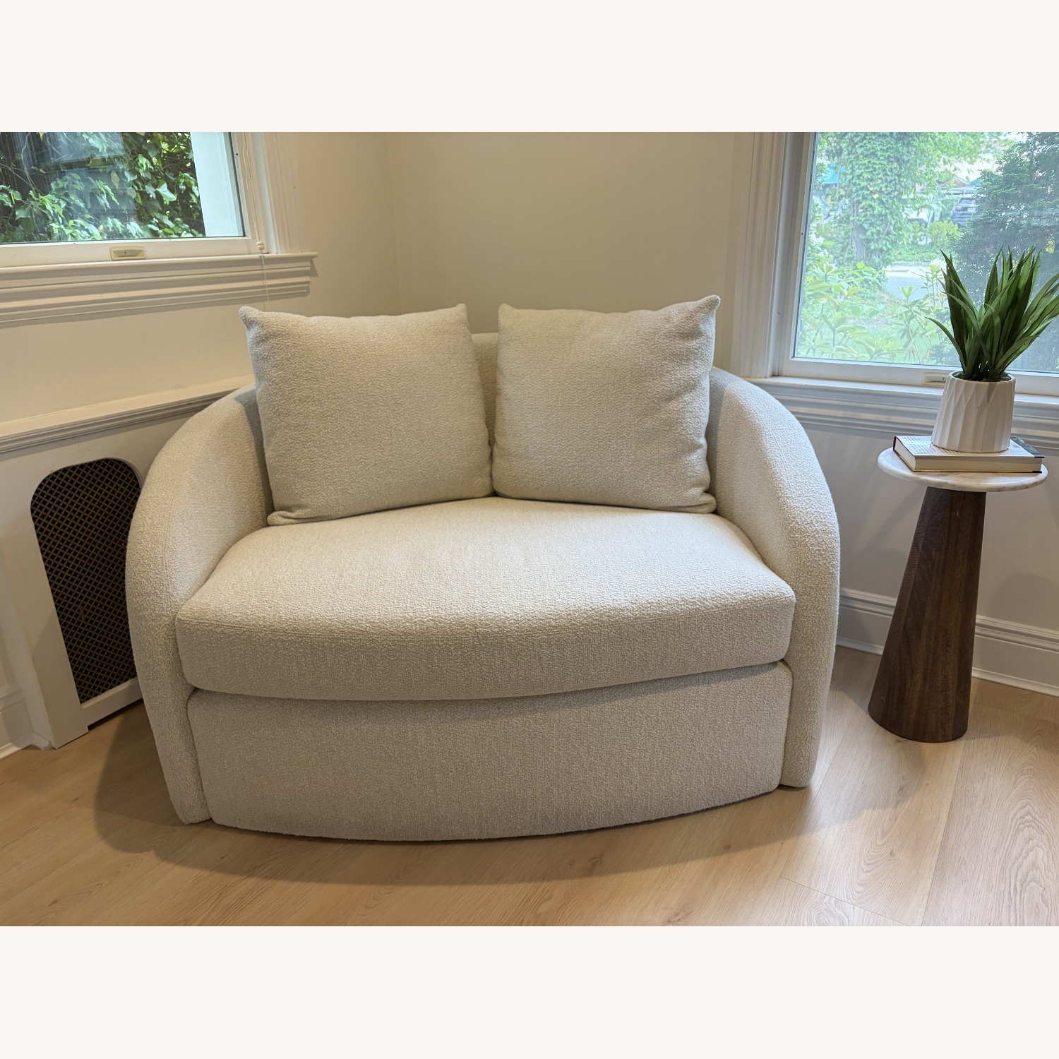 Collette Bouclé Accent Chair / Loveseat - image-1