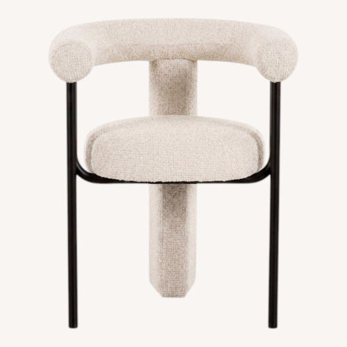 Used Synn Performance Boucle Dining Chair for sale on AptDeco