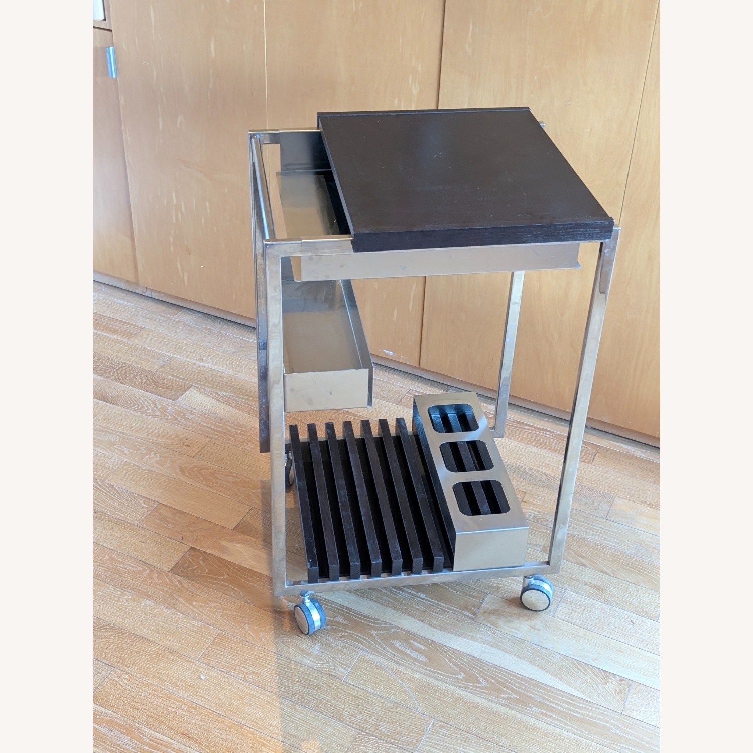 Resource Furniture Metal Bar Cart - image-2