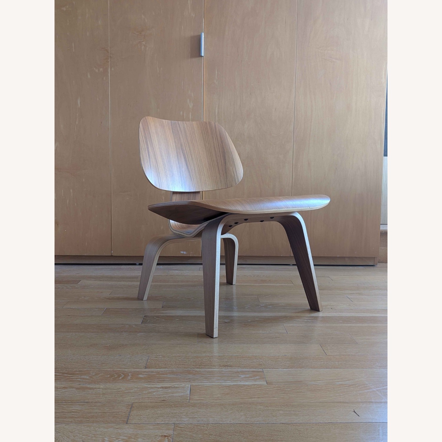 Herman Miller Natural Wood Accent Chair - image-1