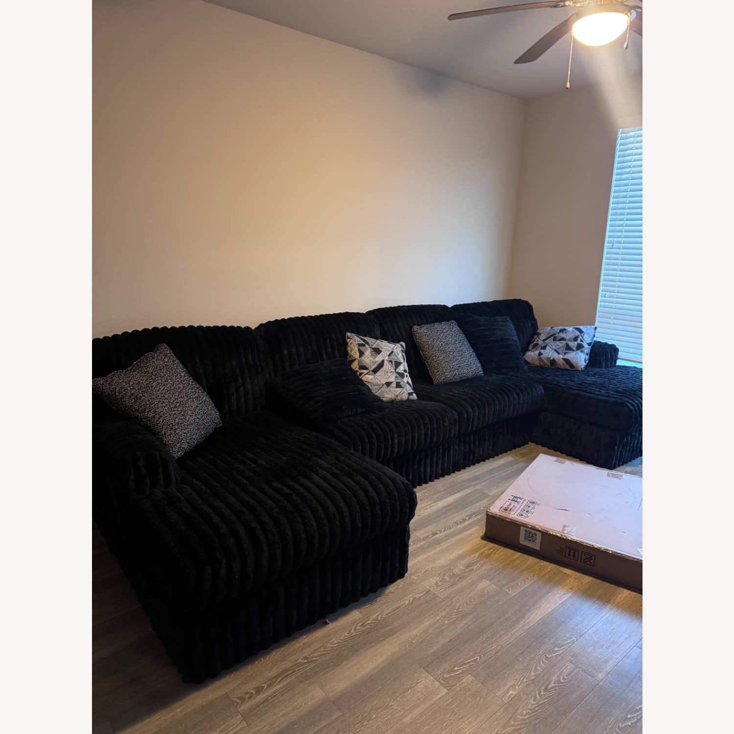 Black Sectional  - image-3