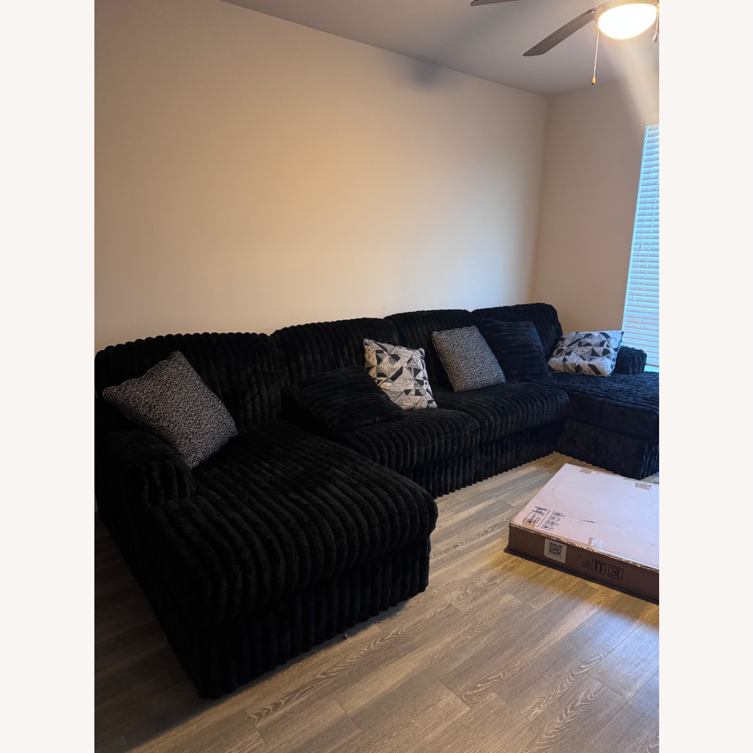 Black Sectional  - image-1