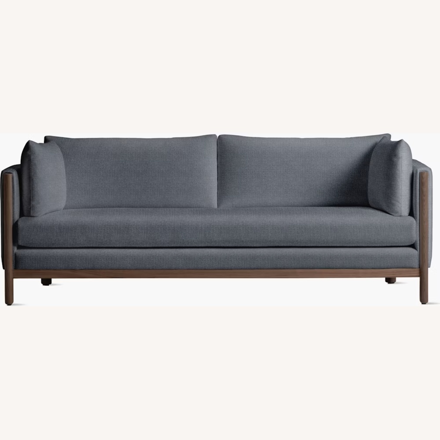 Design Within Reach Emmy Blue Fabric 3+ Seater Sofa - image-6