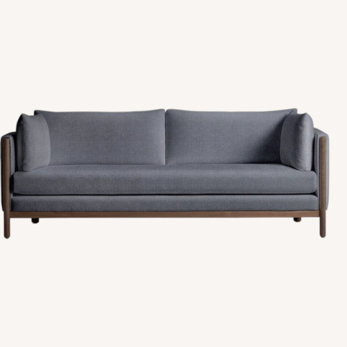 Used Design Within Reach Emmy Blue Fabric 3+ Seater Sofa for sale on AptDeco