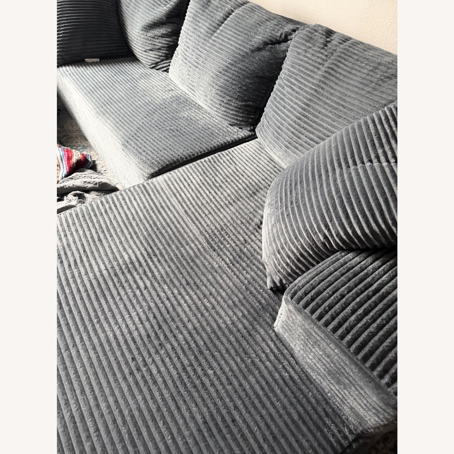Light Gray 2 piece sectional - image-4