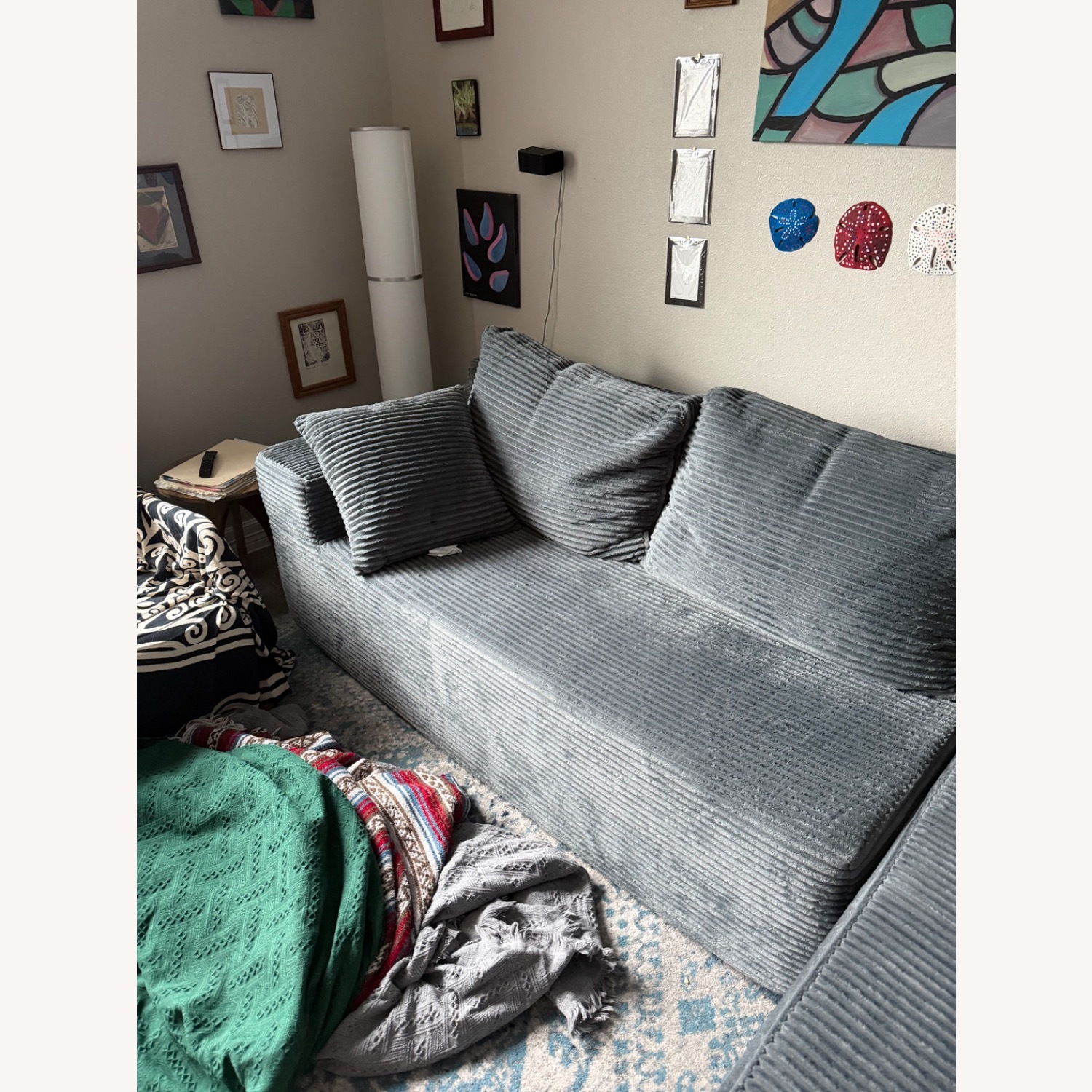 Light Gray 2 piece sectional - image-2