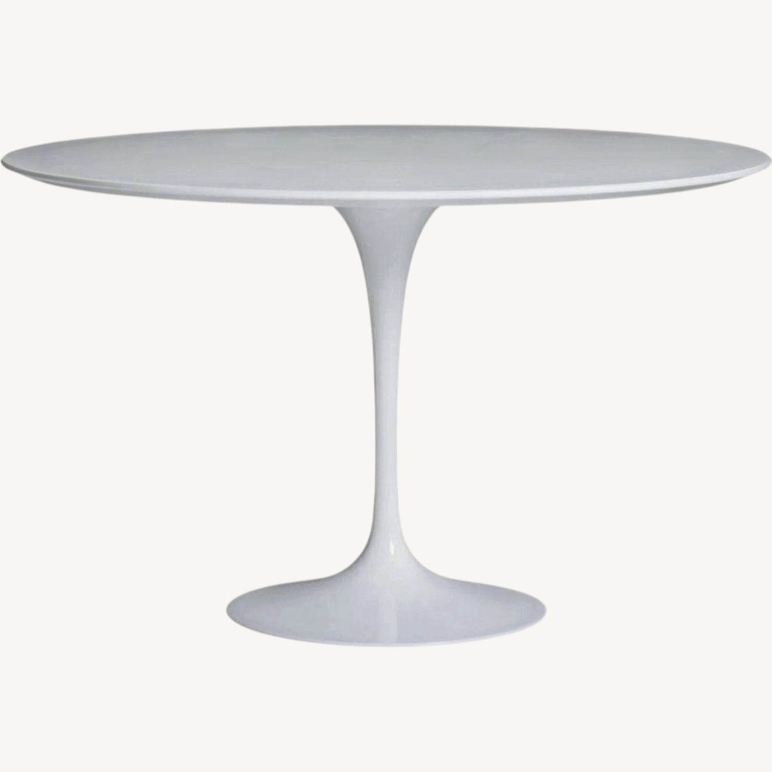 Design Within Reach Saaronin White Lacquer Dining Table - image-0