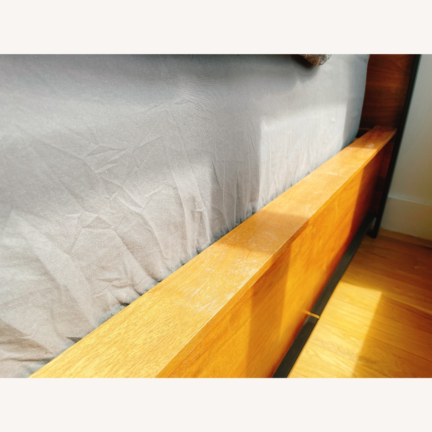 Crate & Barrel Bowery Queen Storage Bed Frame - image-4