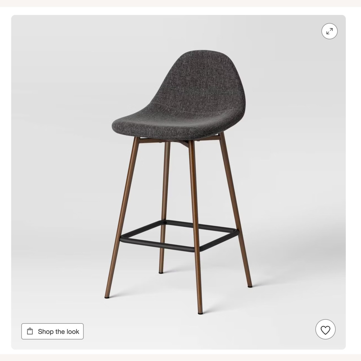 Gray and Brown Bar Stools - image-2