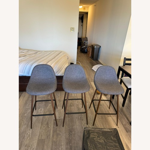 Used Gray and Brown Bar Stools for sale on AptDeco