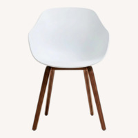 Design Within Reach White Dining Chairs