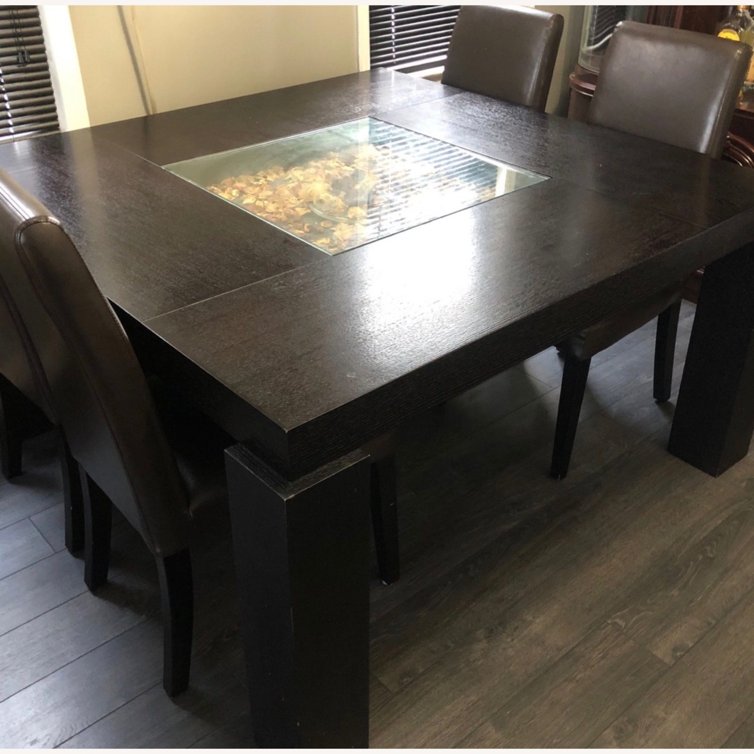 Ashley Furniture Dark Brown Wood Dining Sets - image-4