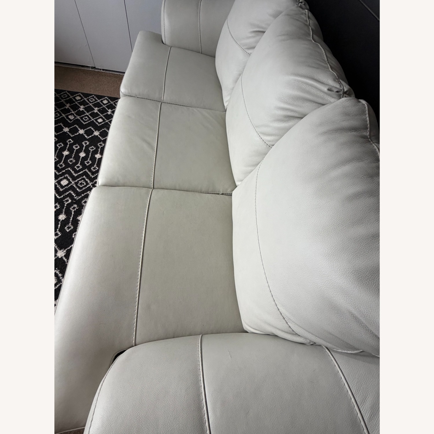 Leather Sleeper Sofa - image-3
