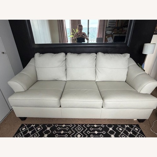 Used Leather Sleeper Sofa for sale on AptDeco