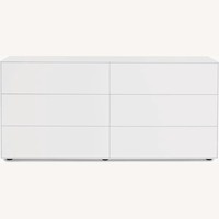 Design Within Reach White Dresser and Side Table
