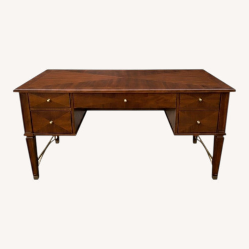 Used Wood & Metal Design Computer Desk for sale on AptDeco