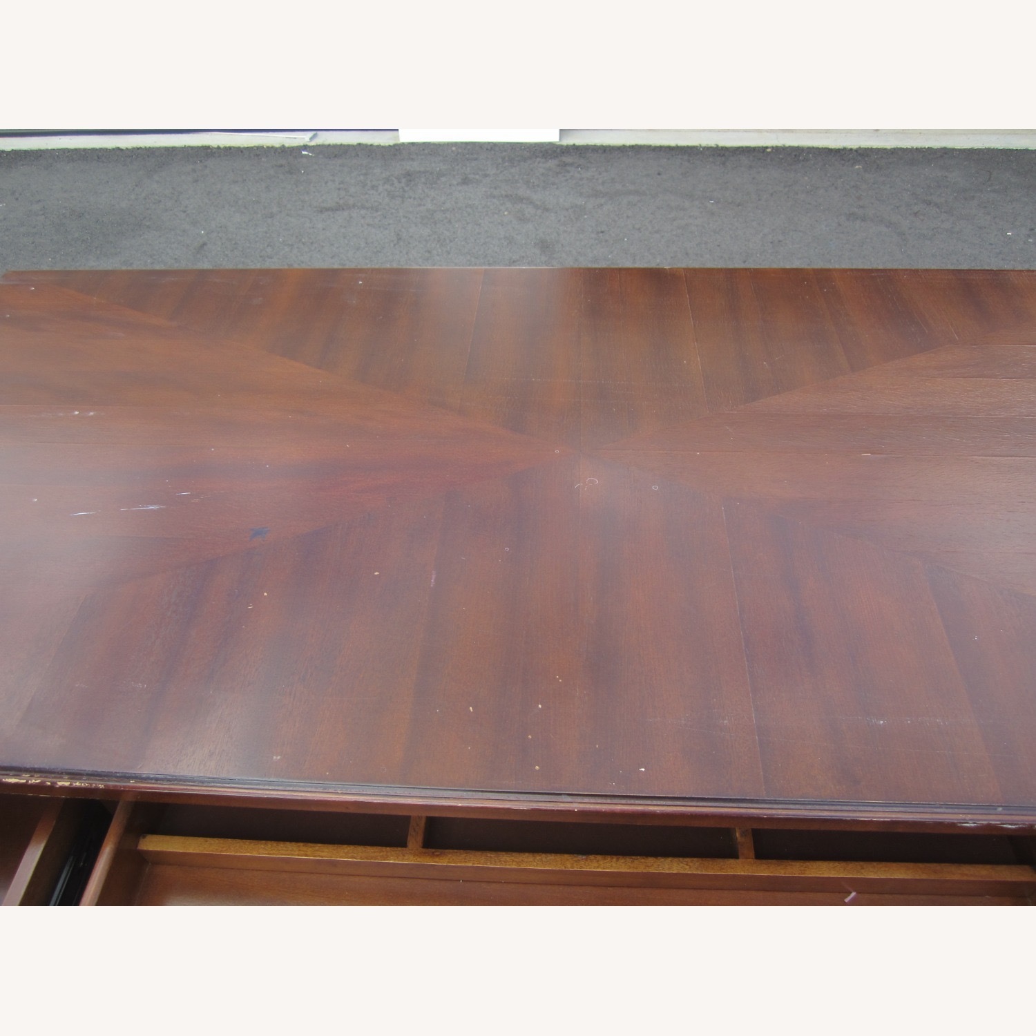 Wood & Metal Design Computer Desk - image-8