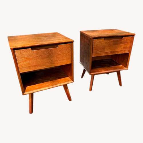 Used Light Brown Wood Nightstands for sale on AptDeco