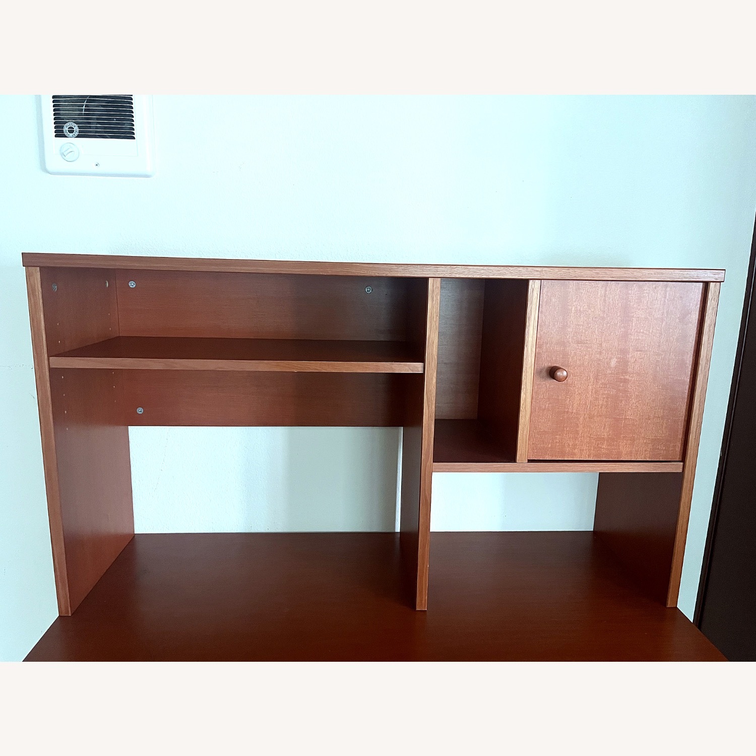 Real Wood Desk with Matching Removable Hutch - image-2