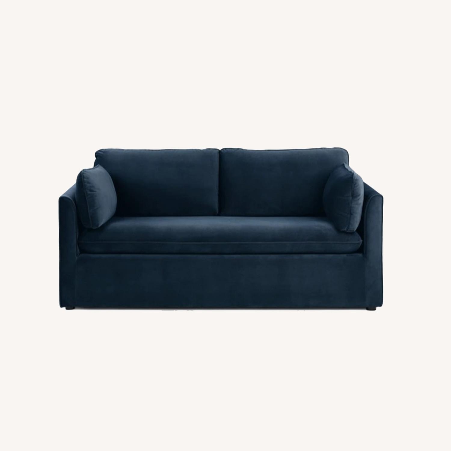 Article Oneira Blue Velvet Sleeper Sofa - image-8