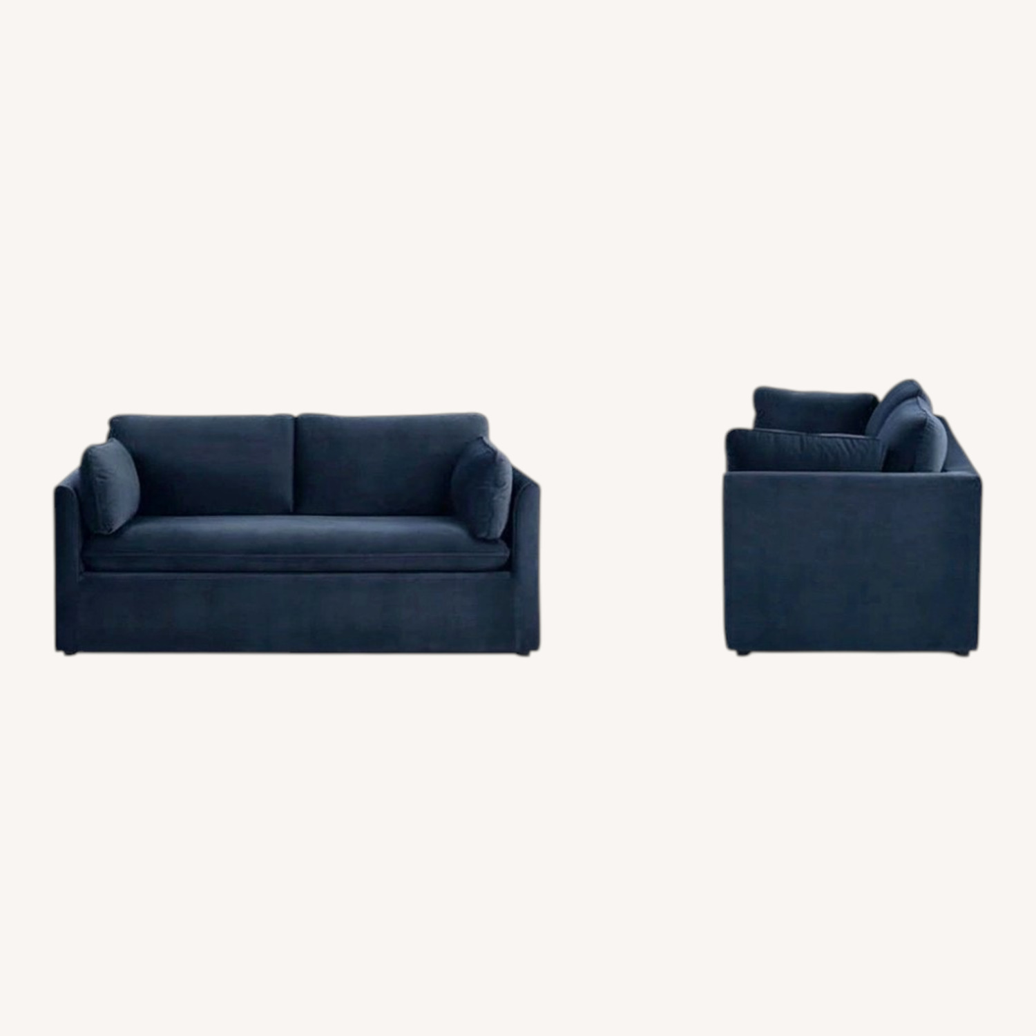 Article Oneira Blue Velvet Sleeper Sofa - image-6