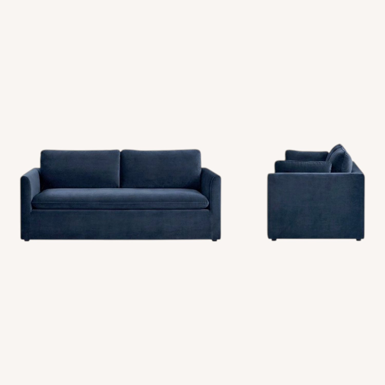 Article Oneira Blue Velvet Sleeper Sofa - image-7