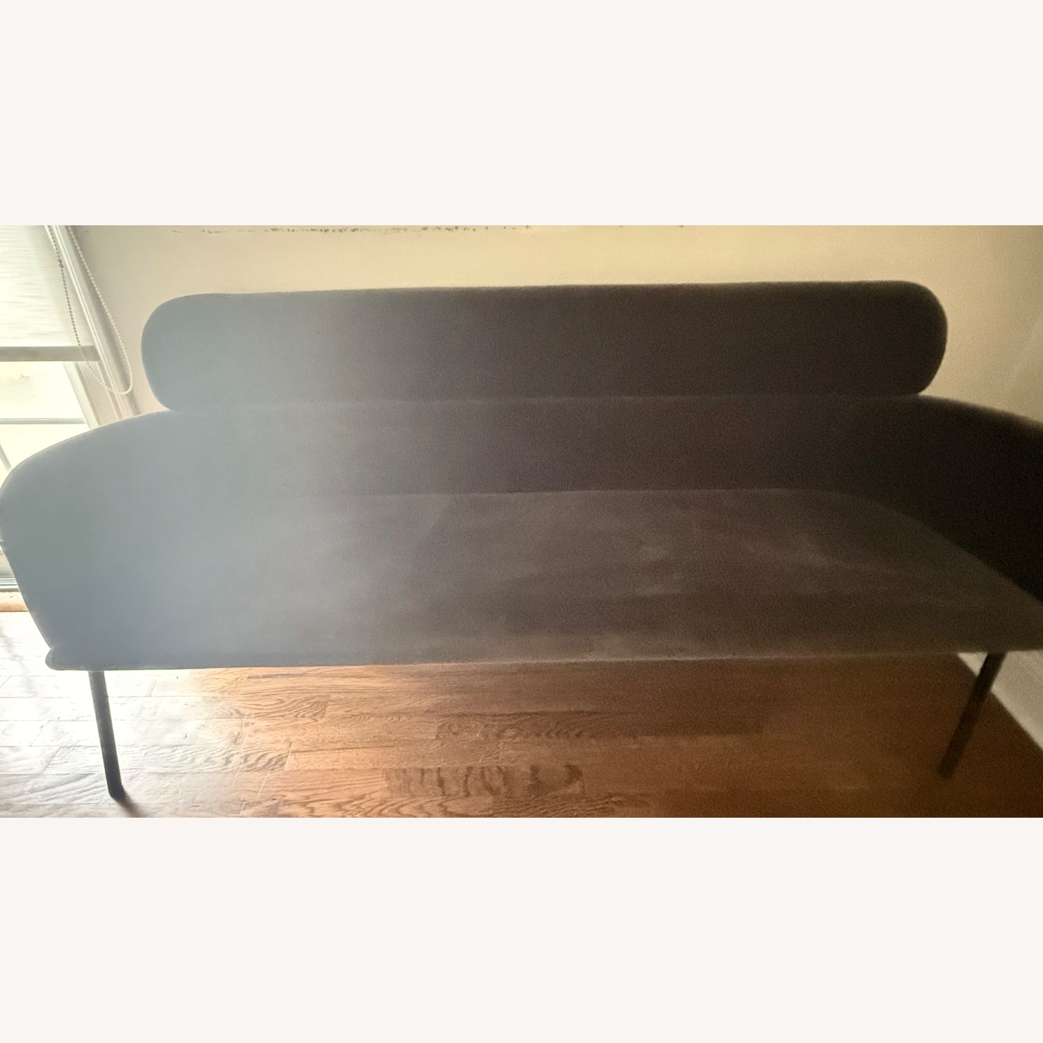 CB2 Azalea Mink Bench Dark Brown Velvet Bench - image-3