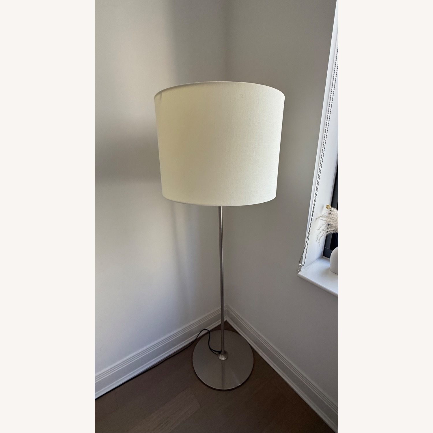 IKEA White Metal Floor Lamp - image-2