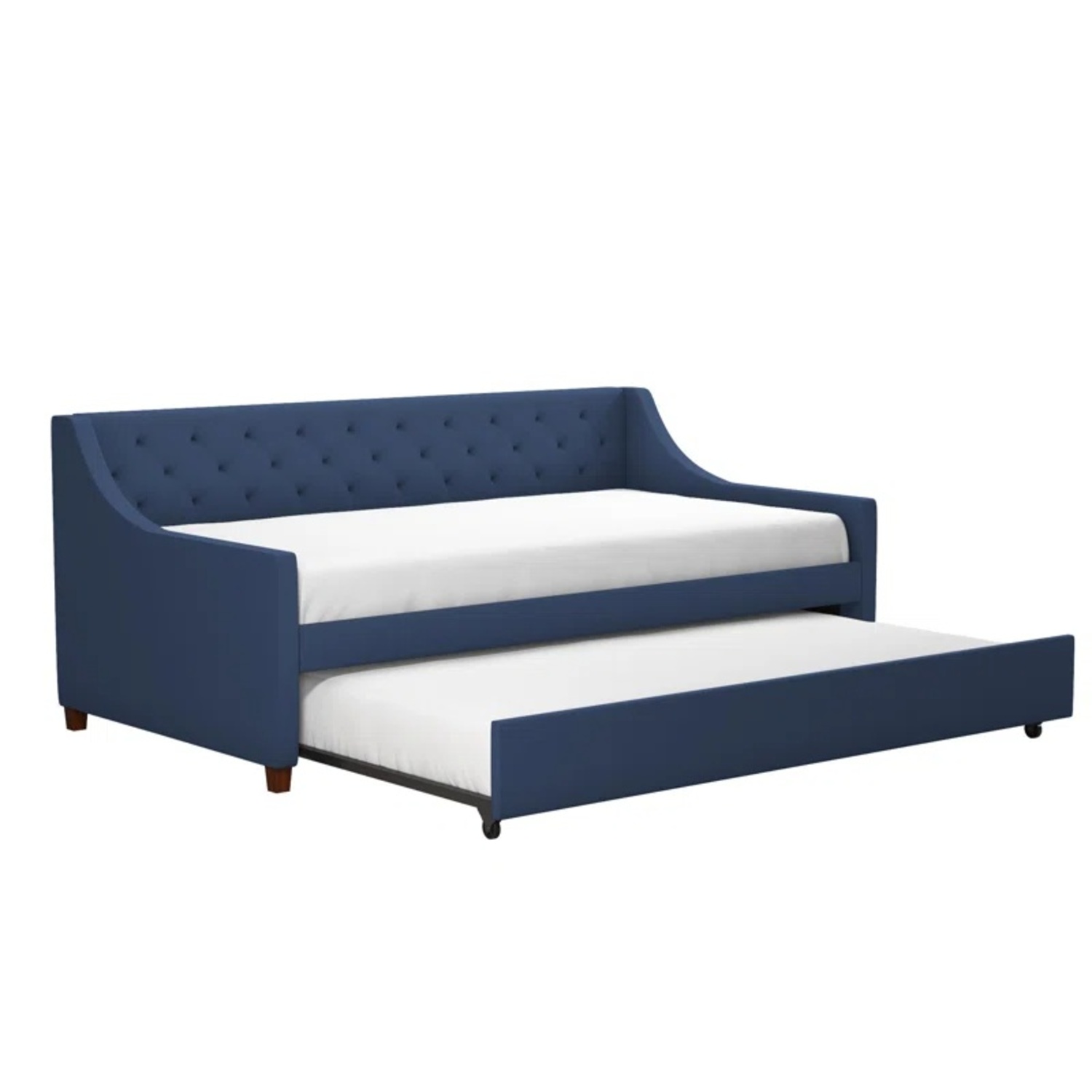 9 by Novogratz Blue Linen Daybed - image-5
