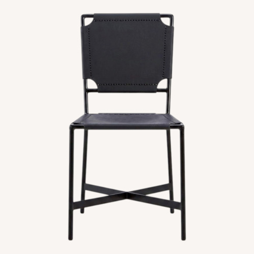 Used Crate & Barrel Black Dining Chairs for sale on AptDeco