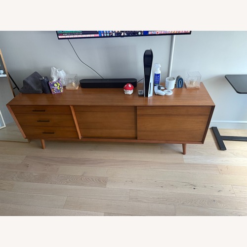 Used West Elm Mid-Century Media Console (80") for sale on AptDeco