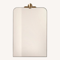 CB2 Metal Wall Mirror