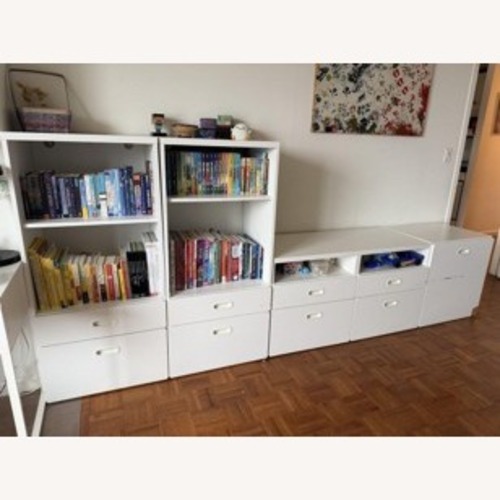 Used IKEA Stuva White Sideboard for sale on AptDeco