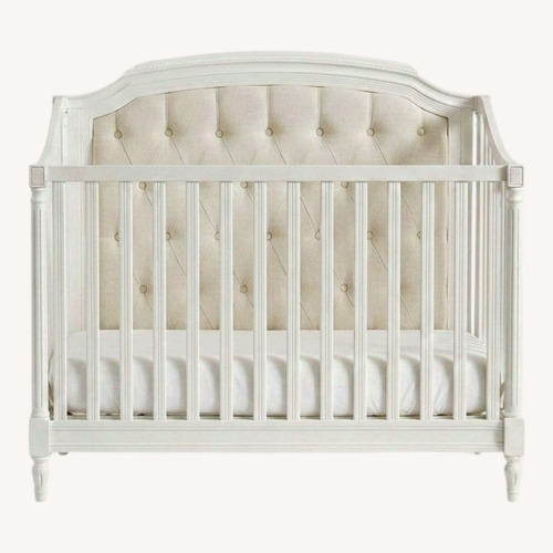 Used Pottery Barn Kids Blythe White Crib for sale on AptDeco