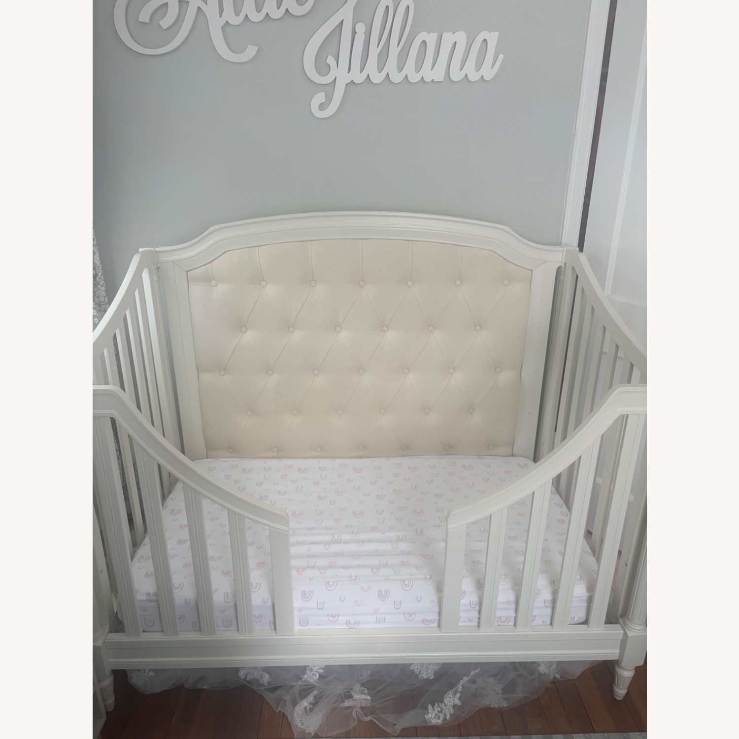 Pottery Barn Kids Blythe White Crib - image-4