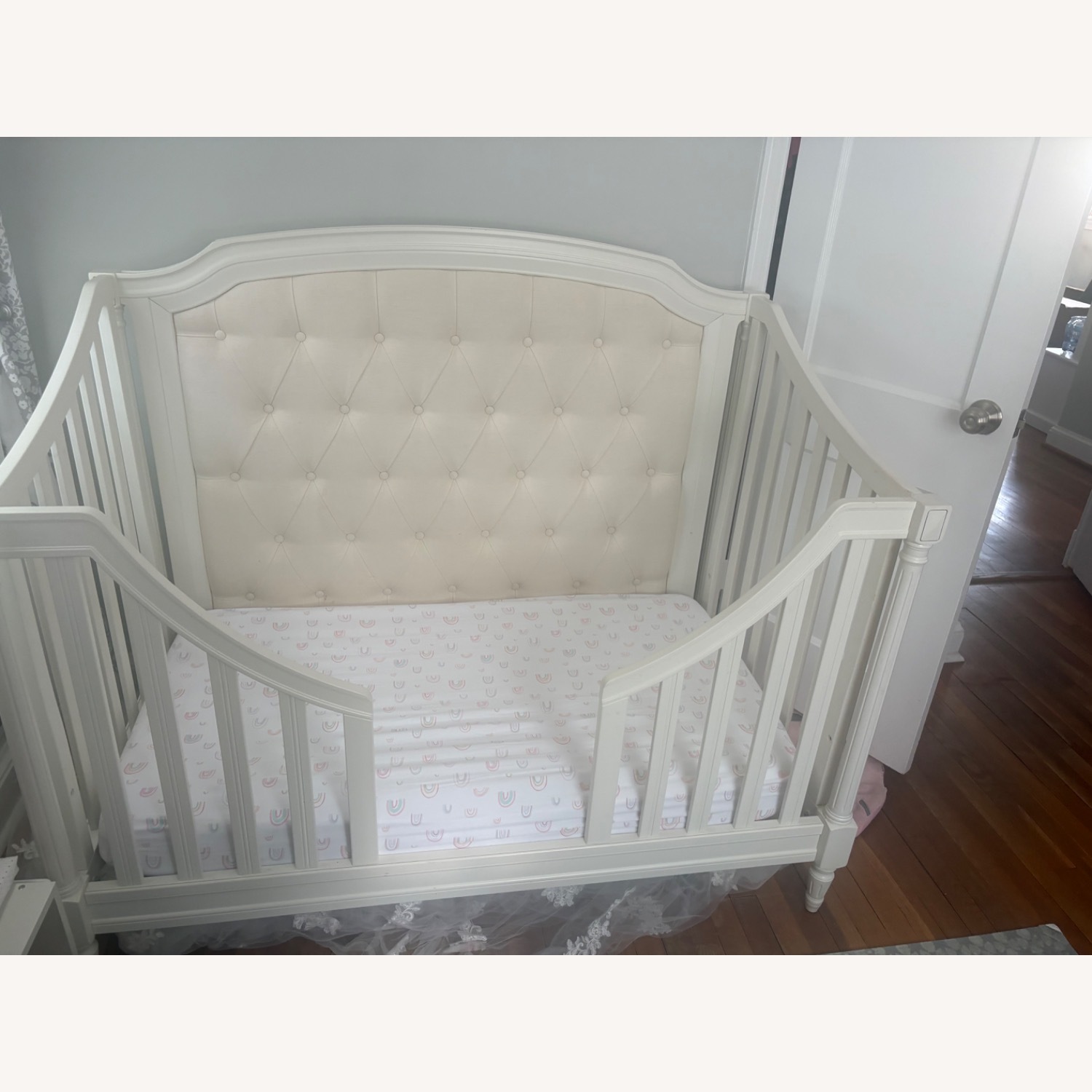 Pottery Barn Kids Blythe White Crib - image-5