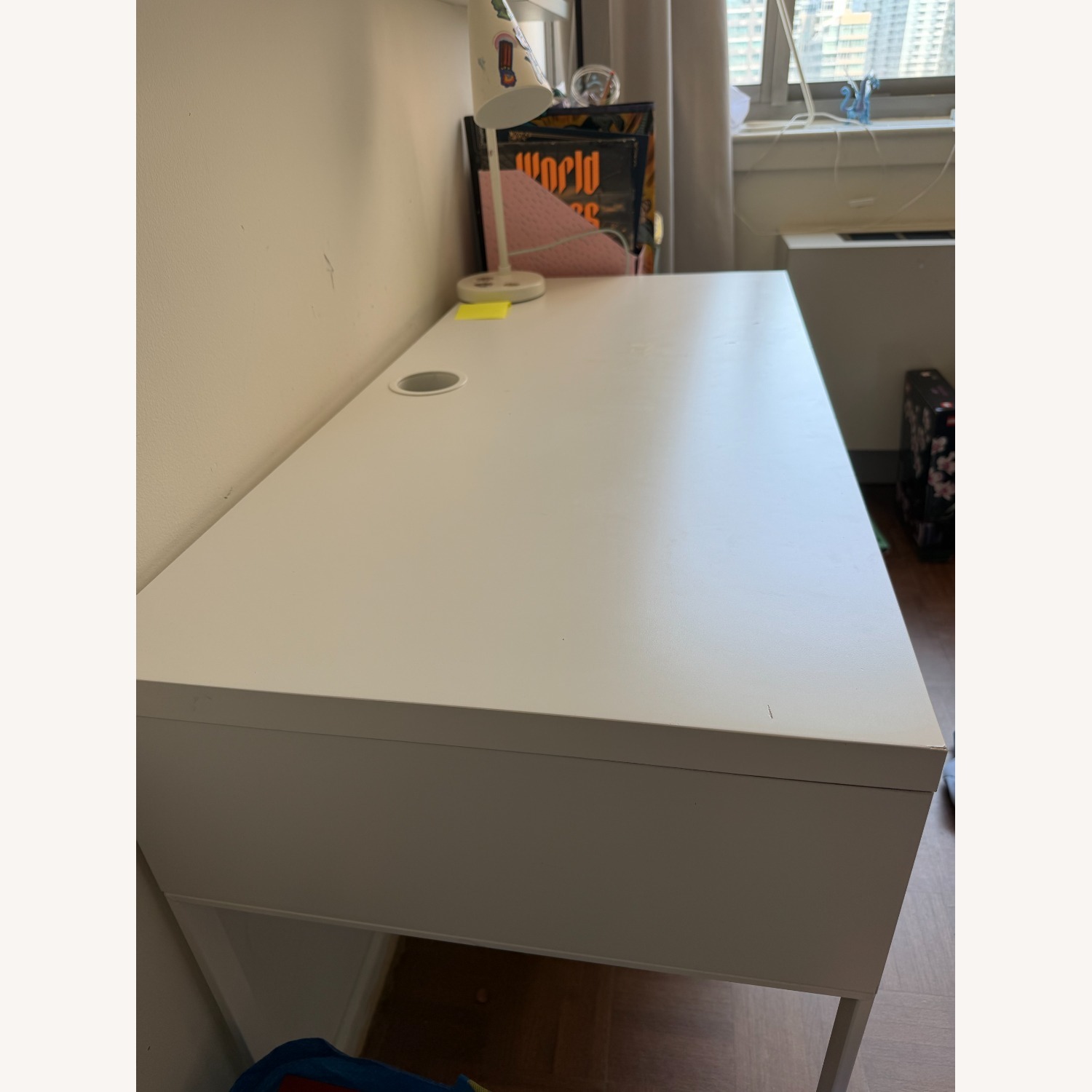 IKEA MICKE Compact Kids Desk + Storage Organizer - image-4