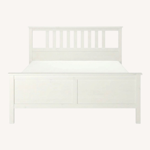 Used IKEA Hemnes White Full Bed for sale on AptDeco