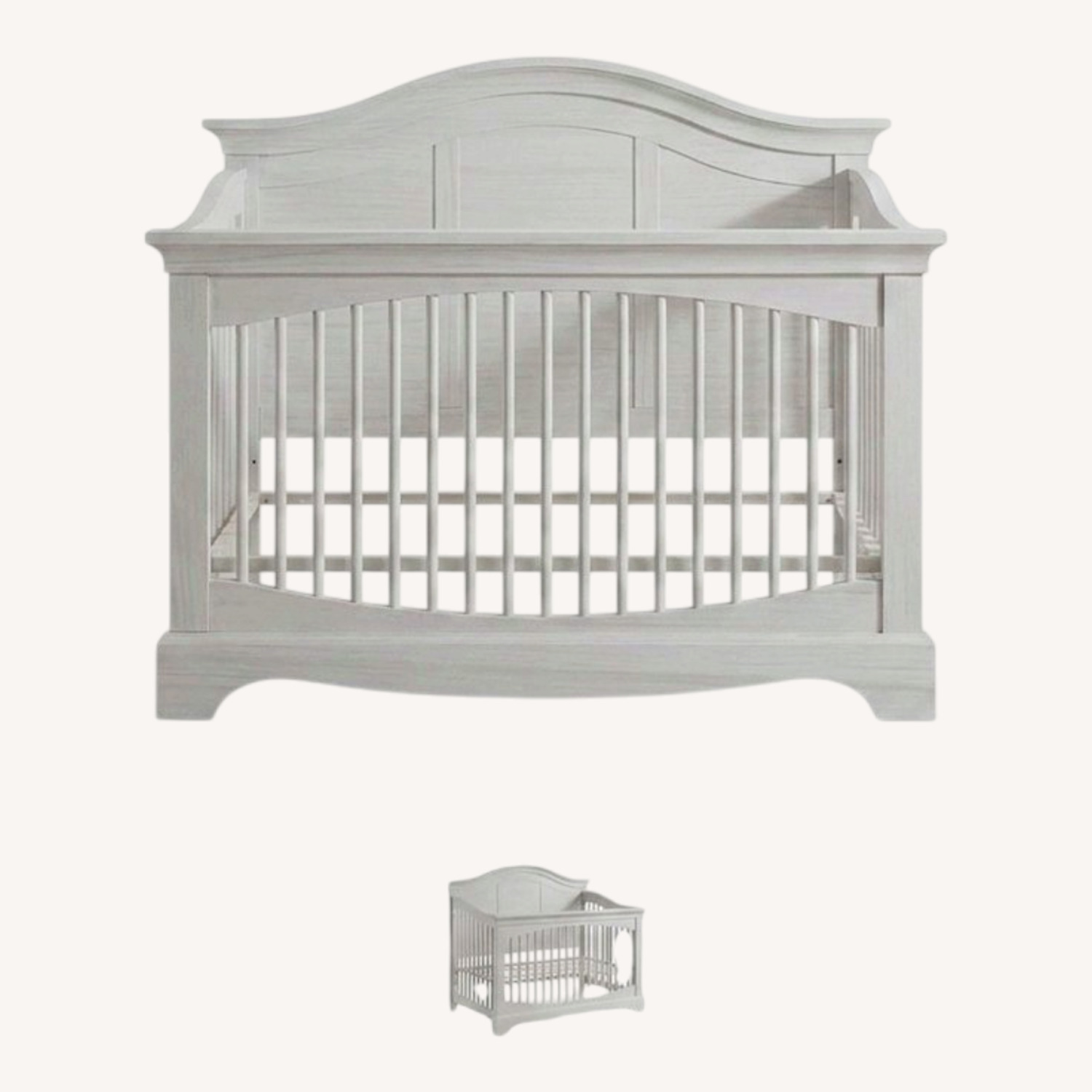 Pali Design Enna White Wood Crib - image-0