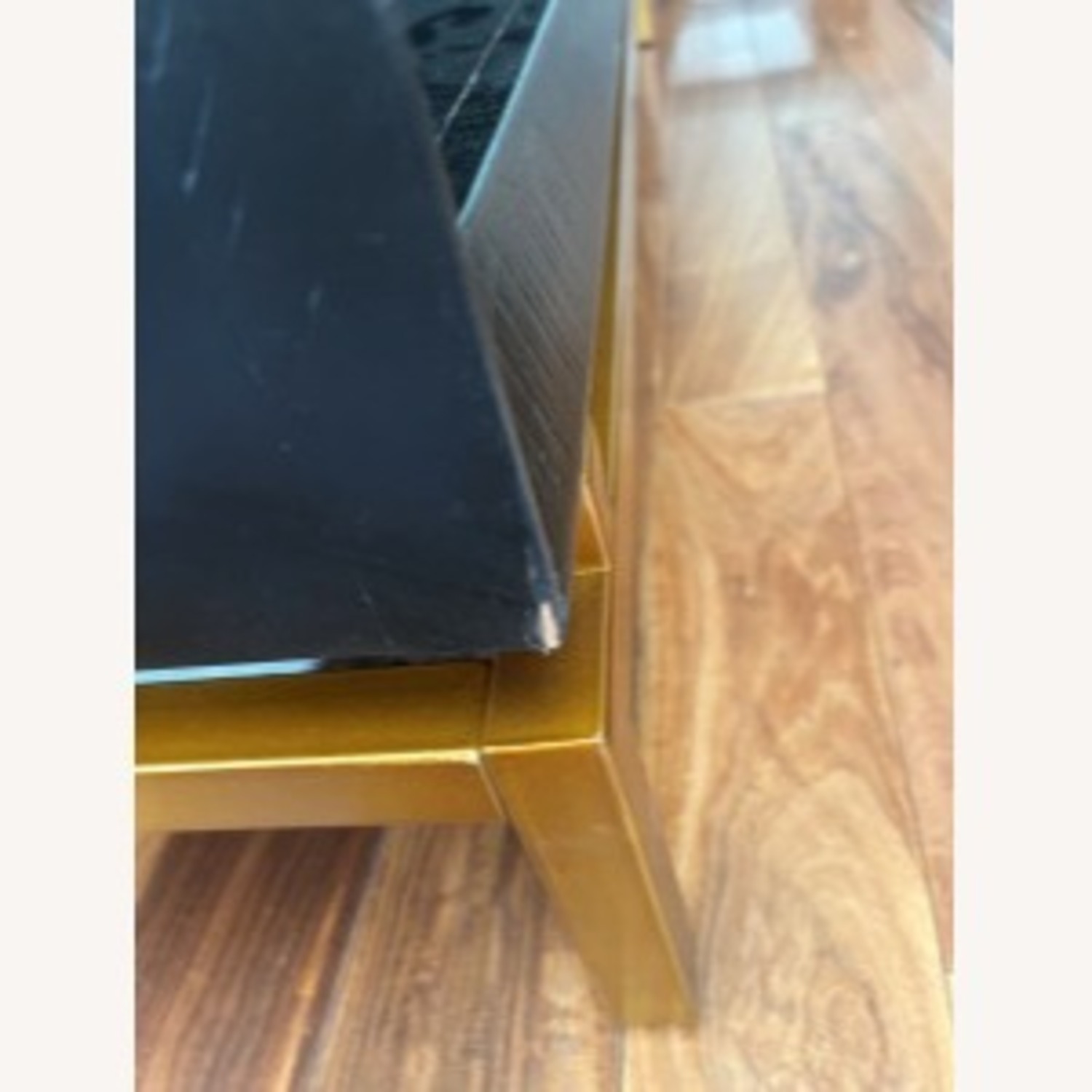 West Elm Alexa Burnished Rectangle Coffee Table - image-8