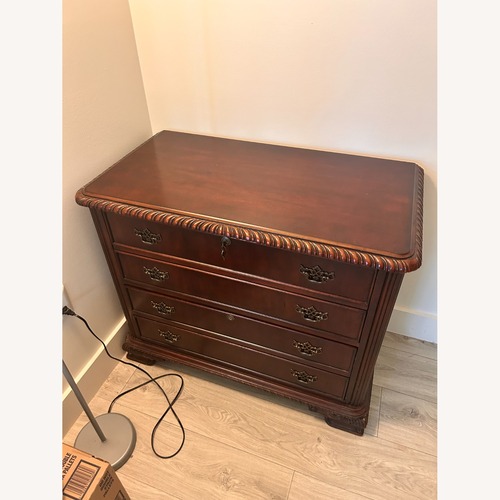 Used Vintage/Antique Dark Brown Wall Unit for sale on AptDeco